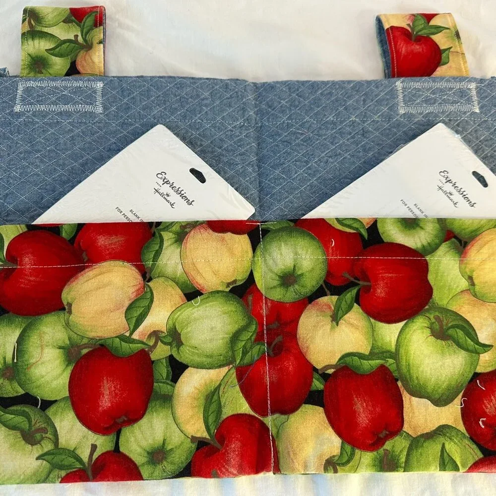 New Walker, Rollater Stroller Tote Bag Caddy w/large top & side buttons Homemade